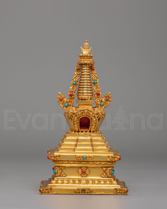 Vajrayana Altar Great Miracles Stupa