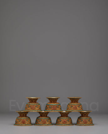 Traditional Tibetan Buddhist Offering Bowl