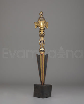 Ritual Dagger with Elephant Motif