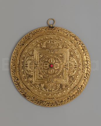 Sacred Bishwo Vajra Wall Hanging