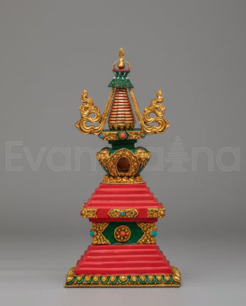 Handcrafted Enlightenment Stupa