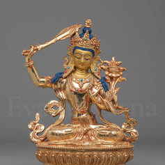 Vajrayana Manjushri Bodhisattva Statue