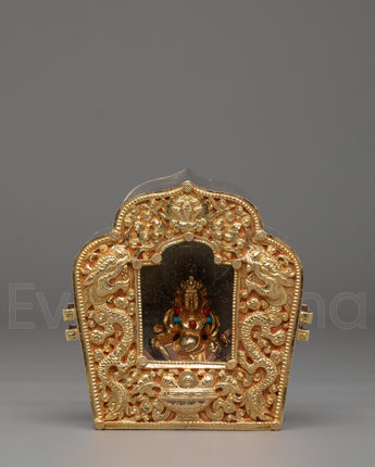 Handmade Ghau Box with Dzambhala