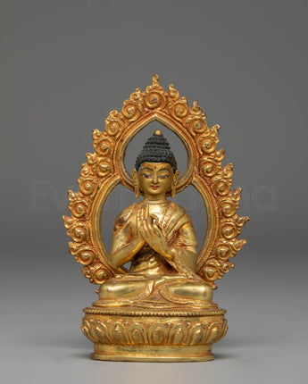 Vairocana Buddha Handcrafted Statue