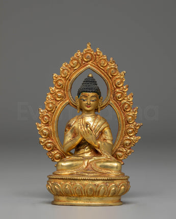 Vairocana Buddha Handcrafted Statue