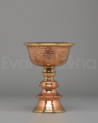 Sacred Ritual Butter Lamp
