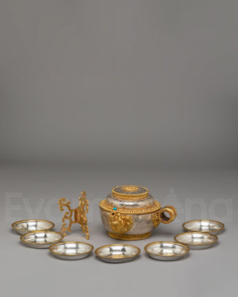 Handcrafted Water Offering Bowls