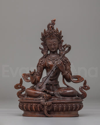 Divine Saraswati Statue