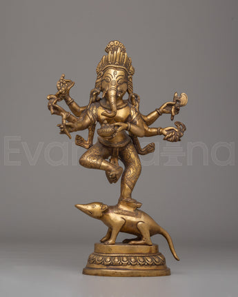 Handcrafted Ganesh Deity Statue