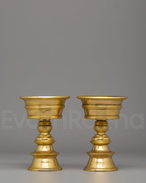 Sacred Ritual Butter Lamp Set