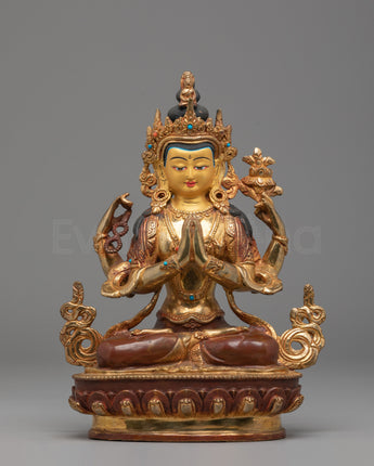 Bodhisattva Chenrezig Sacred Statue