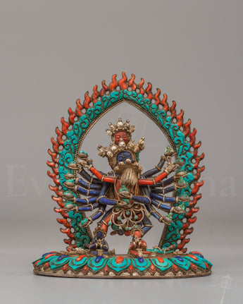 Buddhist Tantric Hevajra Statue