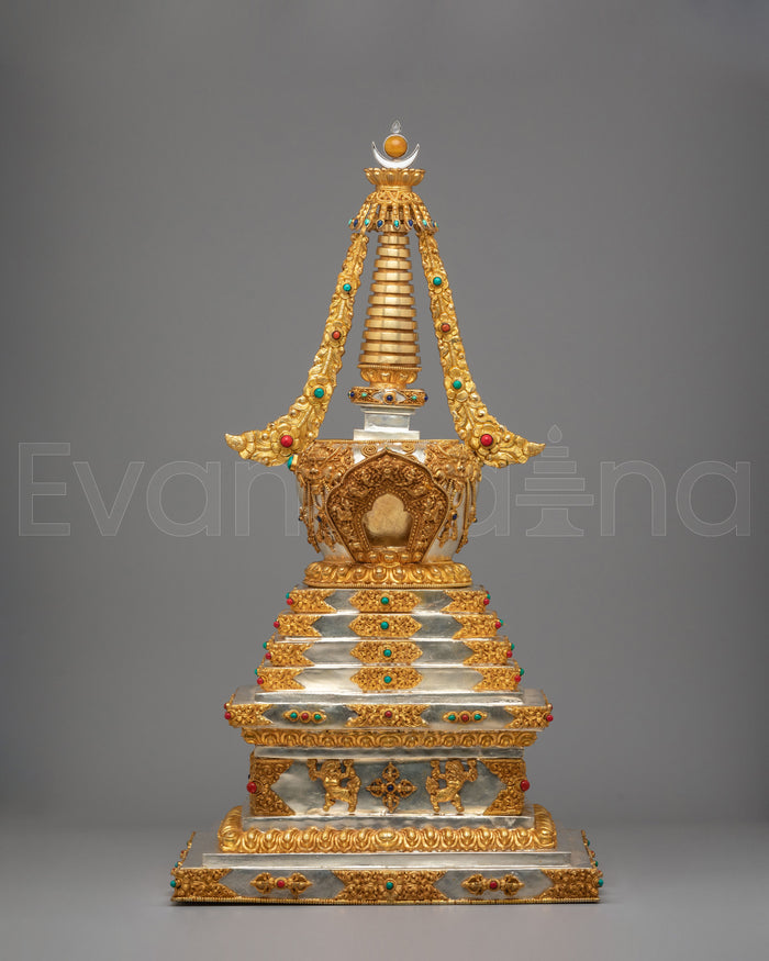 Tibetan Enlightenment Jangchub Stupa | Symbolizing Spiritual Awakening