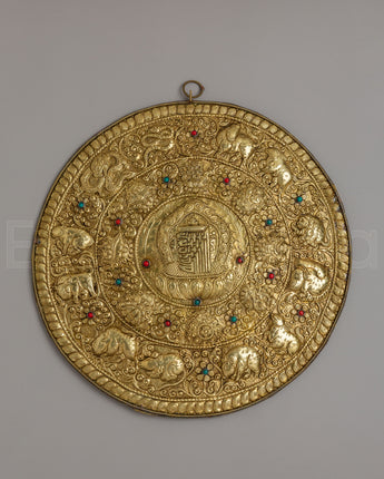 Kaal Chakra Mandala Wall Hanging