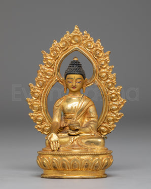 Copper Statue of Ratnasabhava | Enlightenment Deity