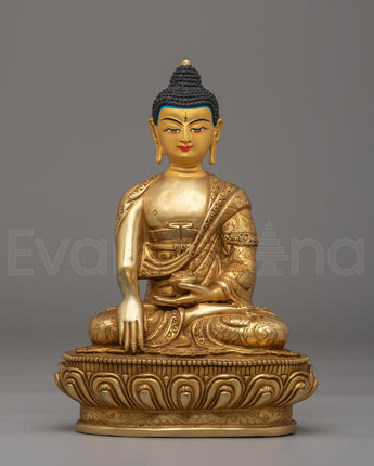 Traditional Shakyamuni Buddha Figure