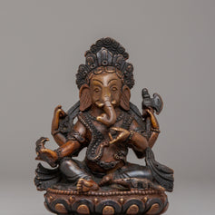 Handmade Lord Ganesh Statue for Prosperity