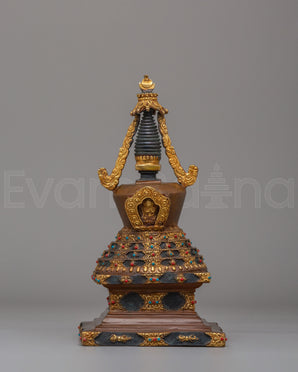 Tibetan Lotus Blossom Stupa