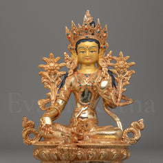 Sacred Green Tara Sculpture