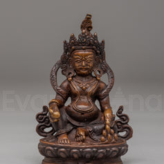 Yellow Dzambhala Statue