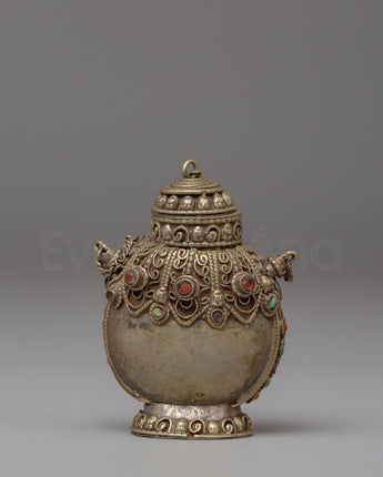 Copper Snuff Pot