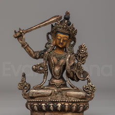 Himalayan Manjushri Statue for Shrine