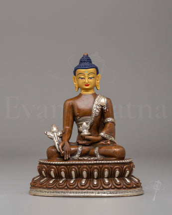 Spiritual Tibetan Medicine Buddha Statue