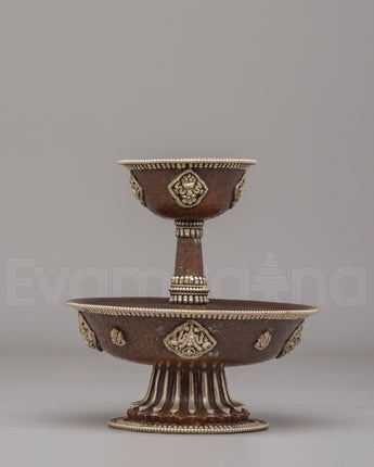 Handmade Tibetan Serkyem Vessel