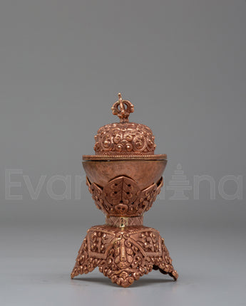 Sacred Kapala Offering Vessel