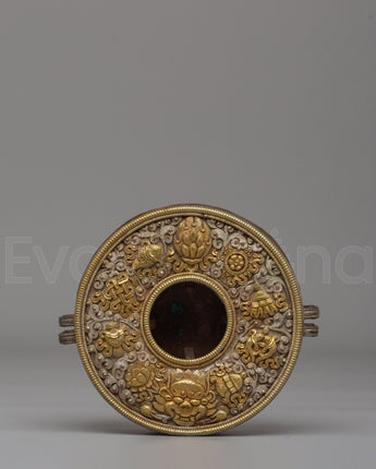 Traditional Tibetan Buddhist Ghau Box