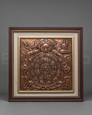 Handcrafted Wheel Of Life Wall Hanging