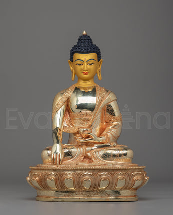Himalayan Altar Buddha Shakyamuni Statue