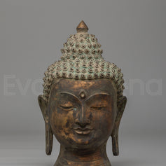 Buddha Head for Spiritual Decor
