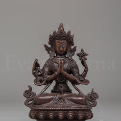 Handmade Chenrezig Altar Statue