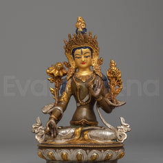 Himalayan White Tara Statue