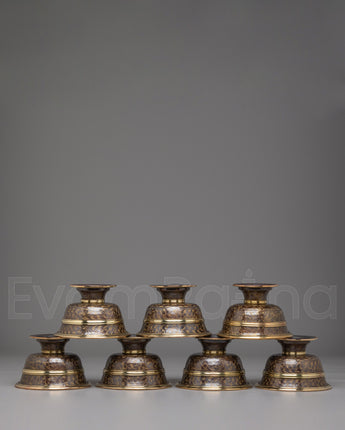 Handmade Offering Bowls Set
