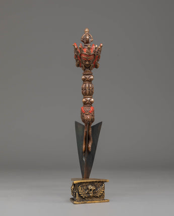 Ritual Dagger Phurba for Buddhist Ceremonies