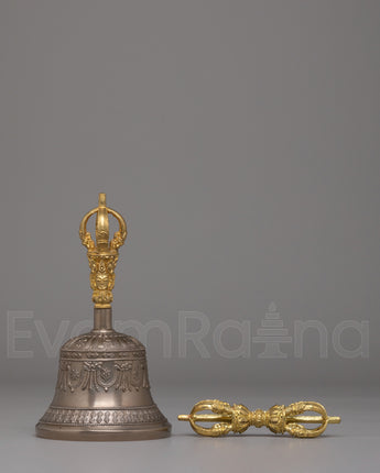 Copper Brass Dorje and Bell