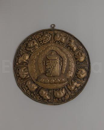 Sacred Kalachakra Wall Hanging
