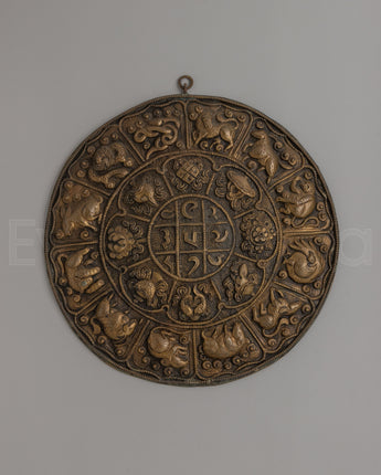 Buddhist Calendar Wall Hanging