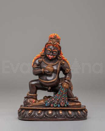 Divine Black Dzambhala Statue