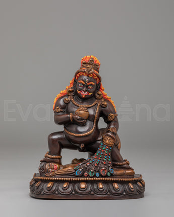 Divine Black Dzambhala Statue