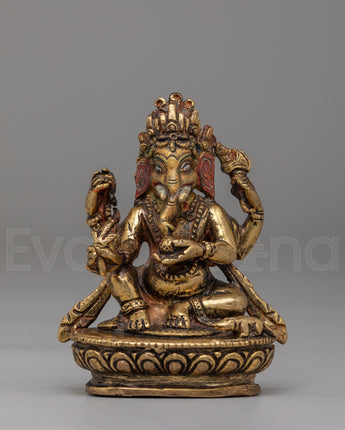 Machine Made Ritual Ganesh Statue