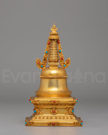 Vajrayana Altar Parinirvana Stupa
