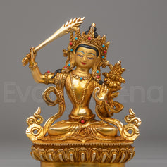Wisdom Bodhisattva Manjushri Statue