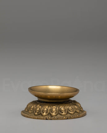 Handcrafted Oil Lamp for Altar Decor
