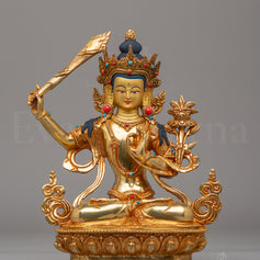 Handmade Wisdom Manjushri Statue