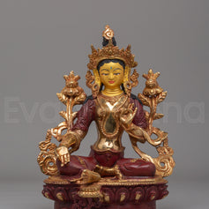 Sacred Traditional Green Tara Statue