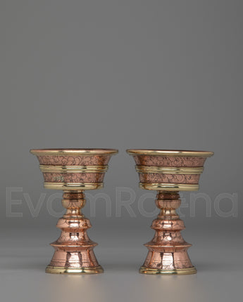 Butter lamp Set