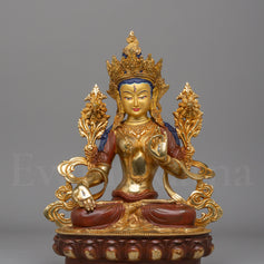 Healing and Longevity White Tara Sculpture